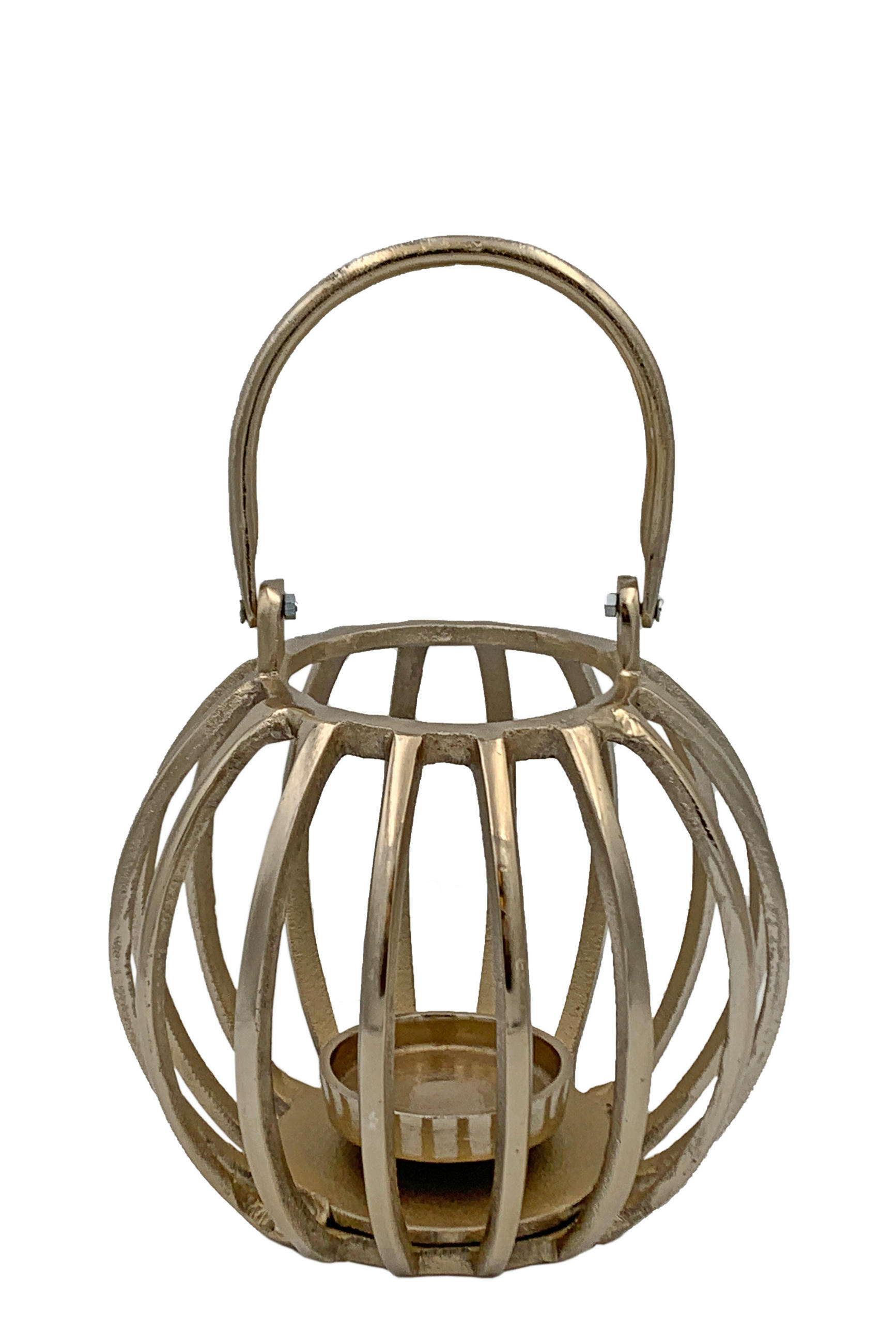 LATERNE - Silberfarben, LIFESTYLE, Metall (23/23cm)