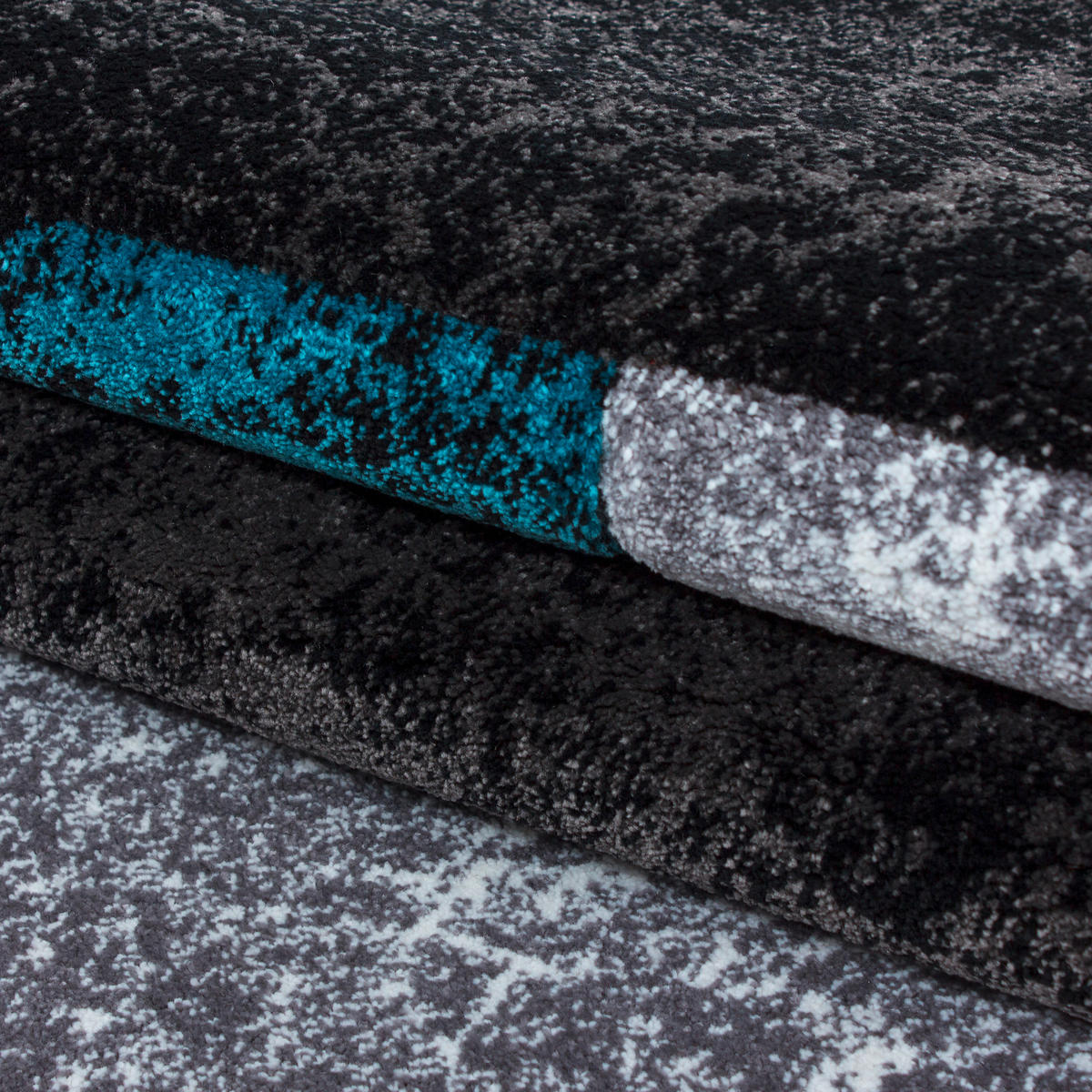 FLACHWEBETEPPICH 280/370 cm Hawaii Türkis  - Türkis, Design, Textil (280/370cm) - Novel