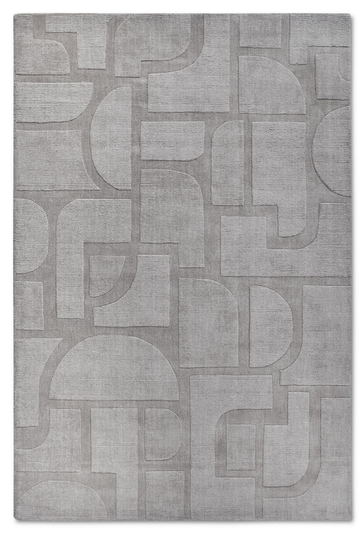 HANDWEBTEPPICH 80/150 cm Kollektion 1906 Grau  - Grau, Basics, Textil (80/150cm) - Villeroy & Boch