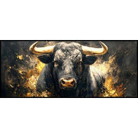 METALLBILD Tiere  - Multicolor, Basics, Metall (60/120/4cm) - Euroart