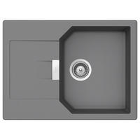 SPÜLE MAND100SAGCR  - Grau, Basics, Stein (69,0/30,5/51,0cm) - Schock