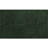 FUßMATTE 45/75 cm Loop midnight green  - Grün, Design, Kunststoff/Textil (45/75cm) - wash+dry