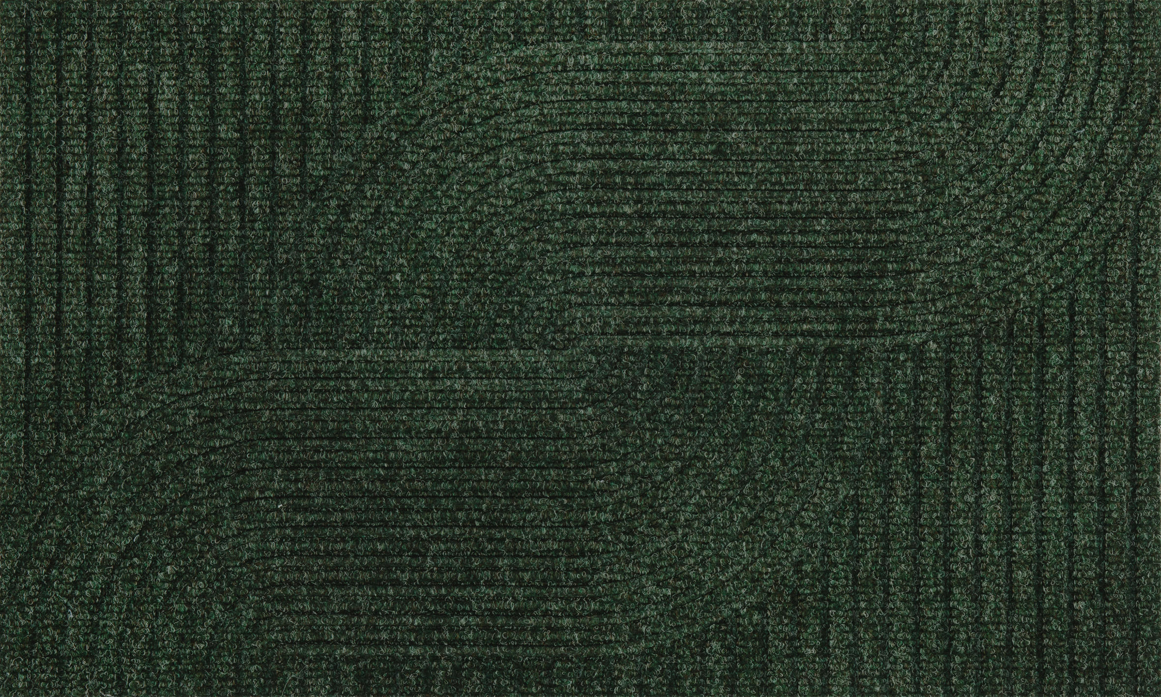 wash+dry FUßMATTE Loop midnight green Grün 45x75 cm