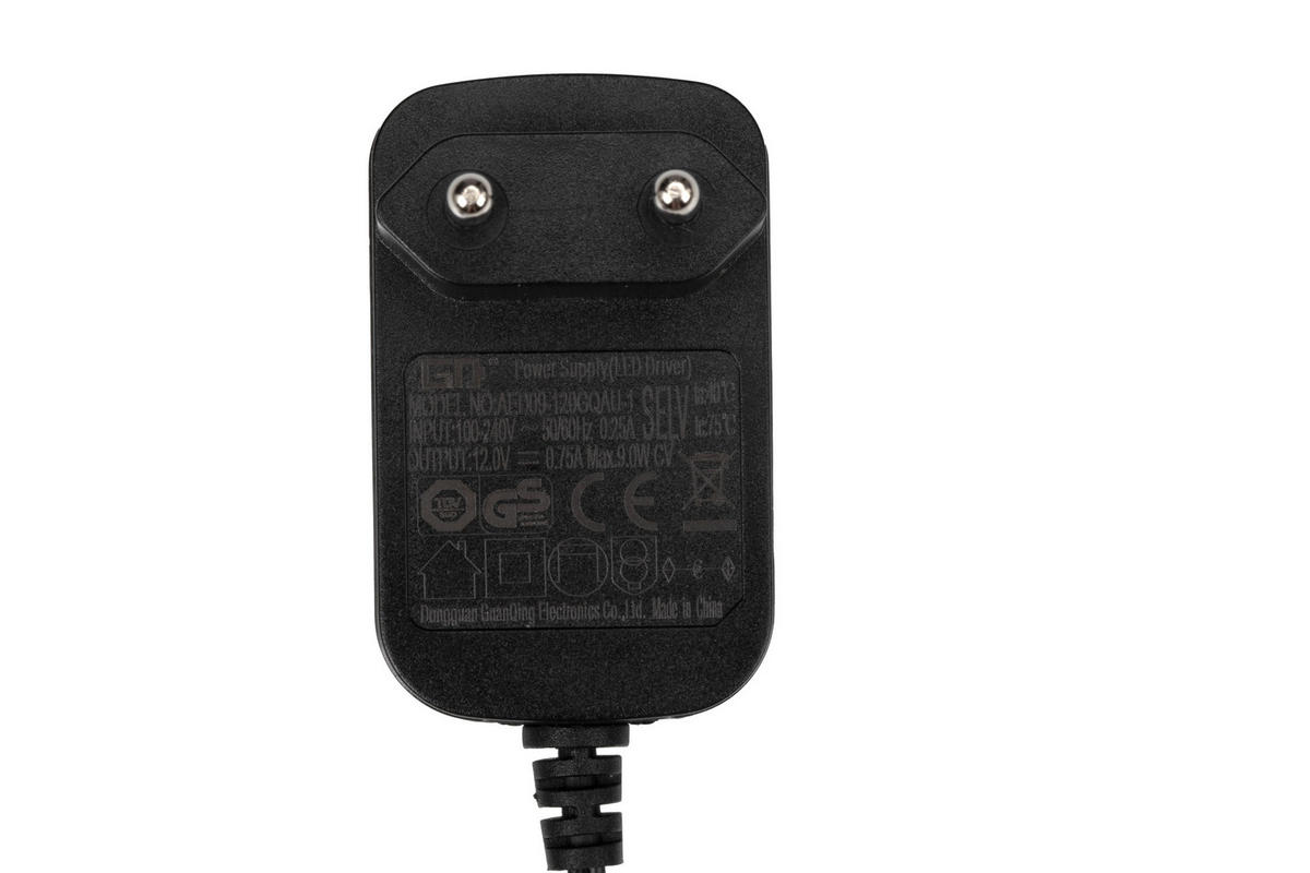 DEKORAČNÍ LED SVÍTIDLO - černá, Trend, plast/sklo (10,9/39,1cm) - Novel