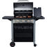 GASGRILL Schwarz, Silberfarben - Silberfarben/Schwarz, Basics, Metall (108cm)