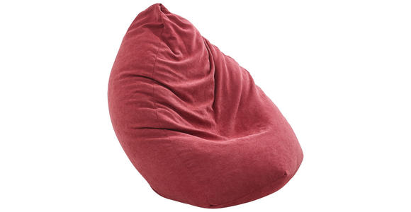 SITZSACK Webstoff 220 L - Rot, KONVENTIONELL, Textil (65/75/95cm) - Xora