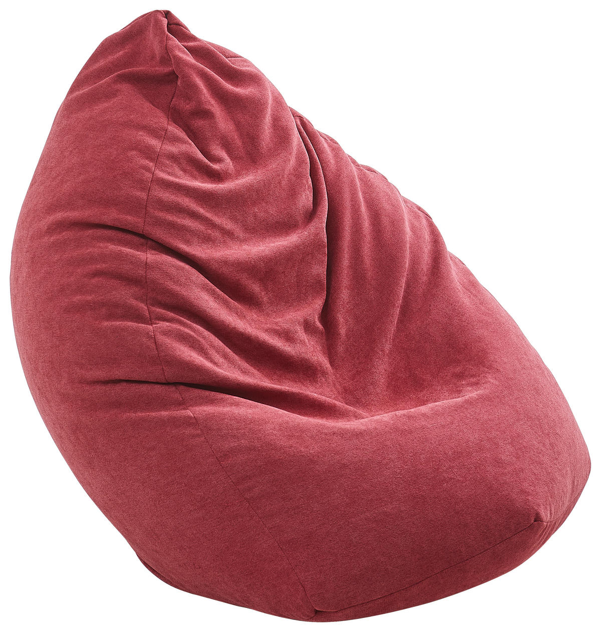 SITZSACK Webstoff 220 L  - Rot, KONVENTIONELL, Textil (65/75/95cm) - Xora