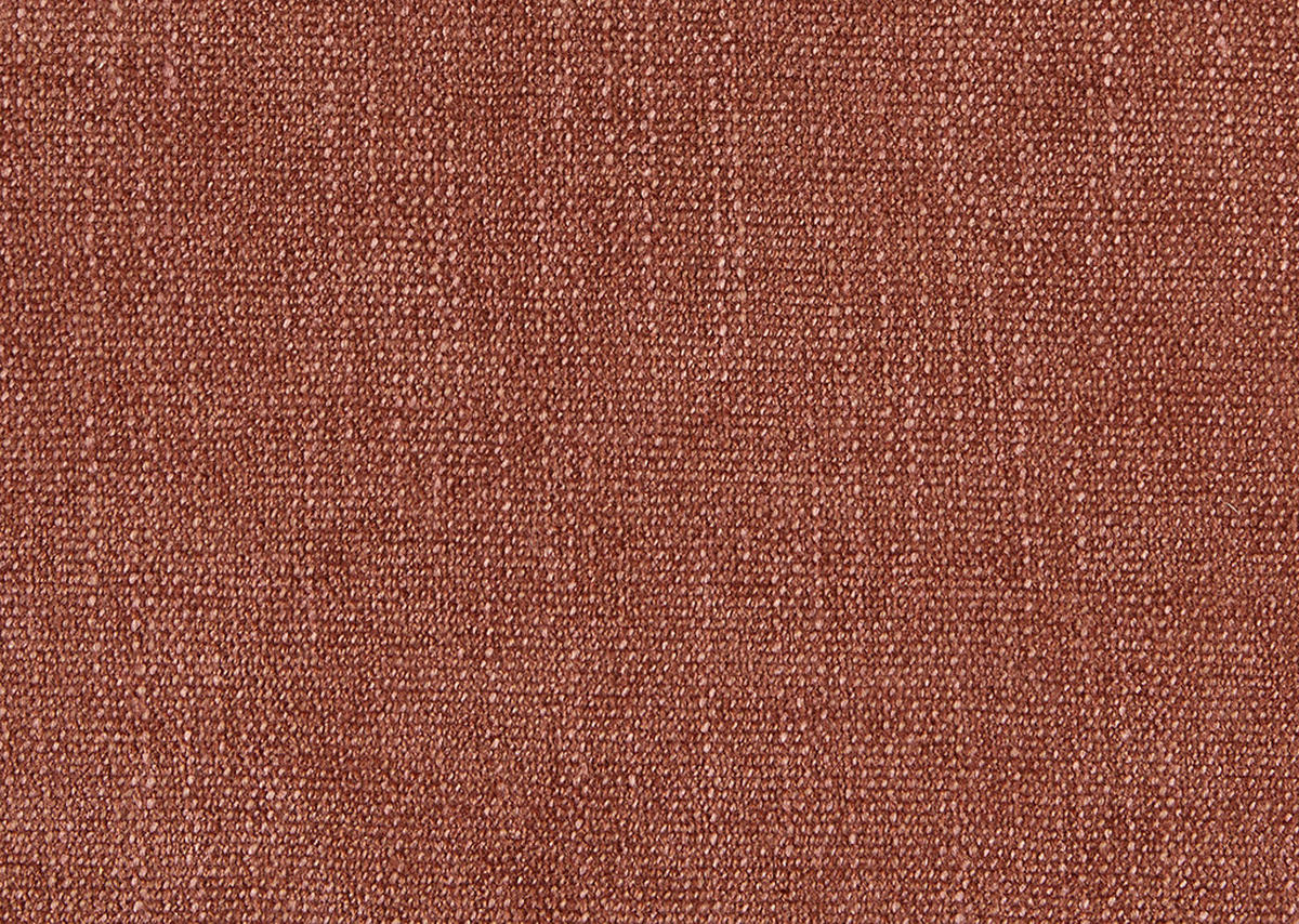 ECKSOFA in Flachgewebe Rostfarben  253/177 cm  - Rostfarben/Schwarz, Design, Textil/Metall (253/177cm) - Dieter Knoll