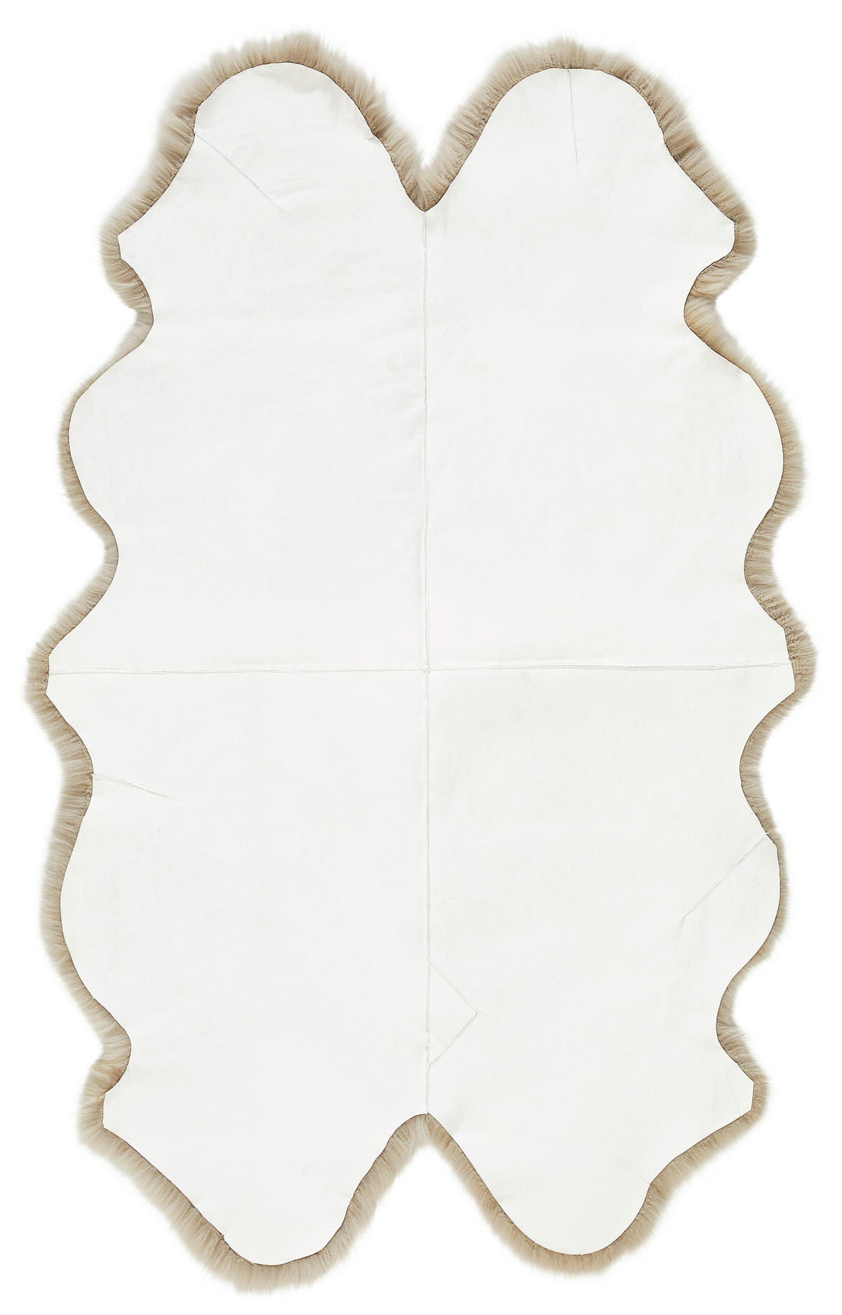 SCHAFFELL 110/180 cm  - Beige, Natur, Fell (110/180cm) - Linea Natura