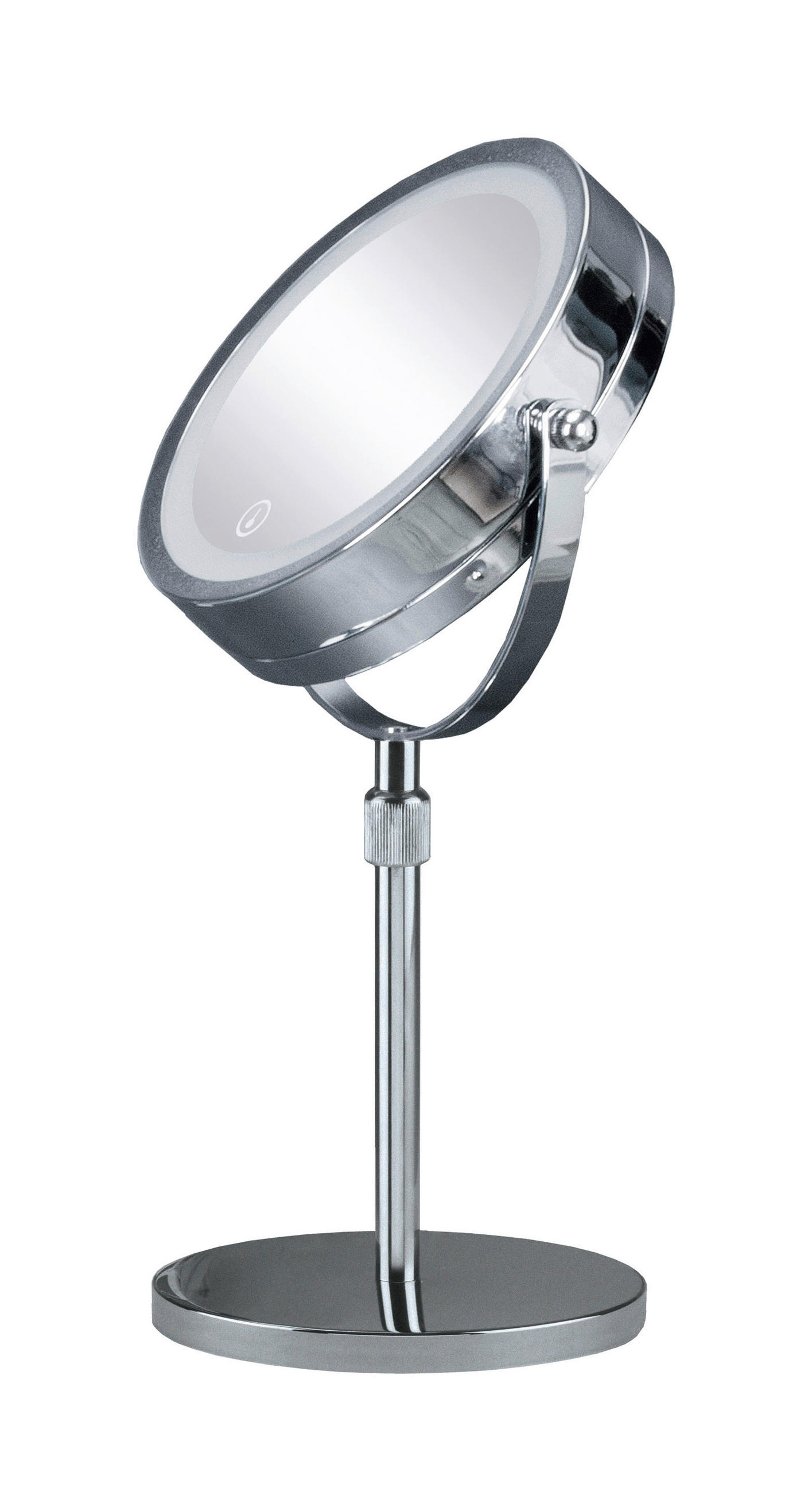 Kleine Wolke Dekospiegel Level Mirror Silber 20x37x13.5 cm