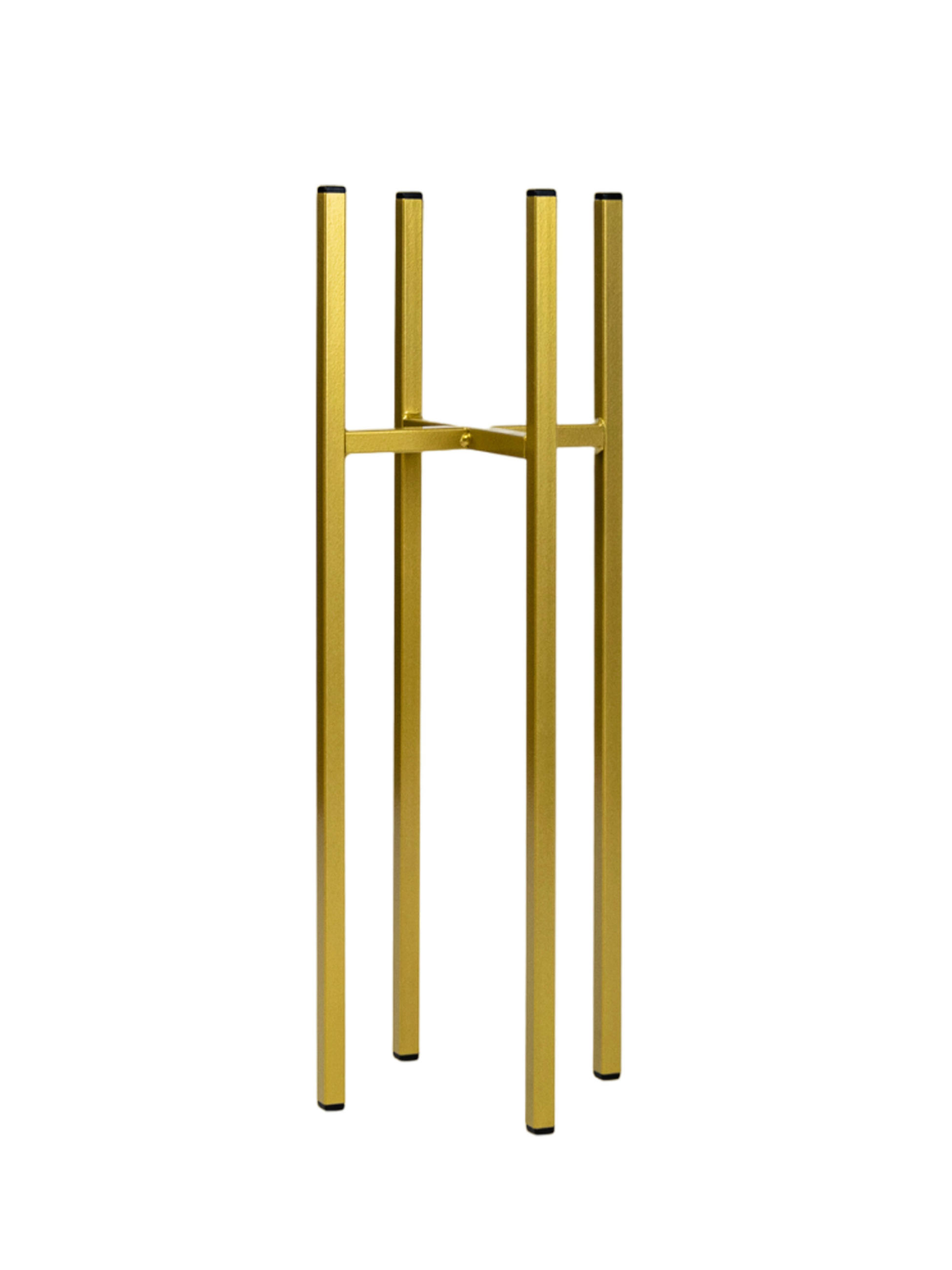 BLUMENSTÄNDER Metall  - Goldfarben, Basics, Metall (22/60/22cm)