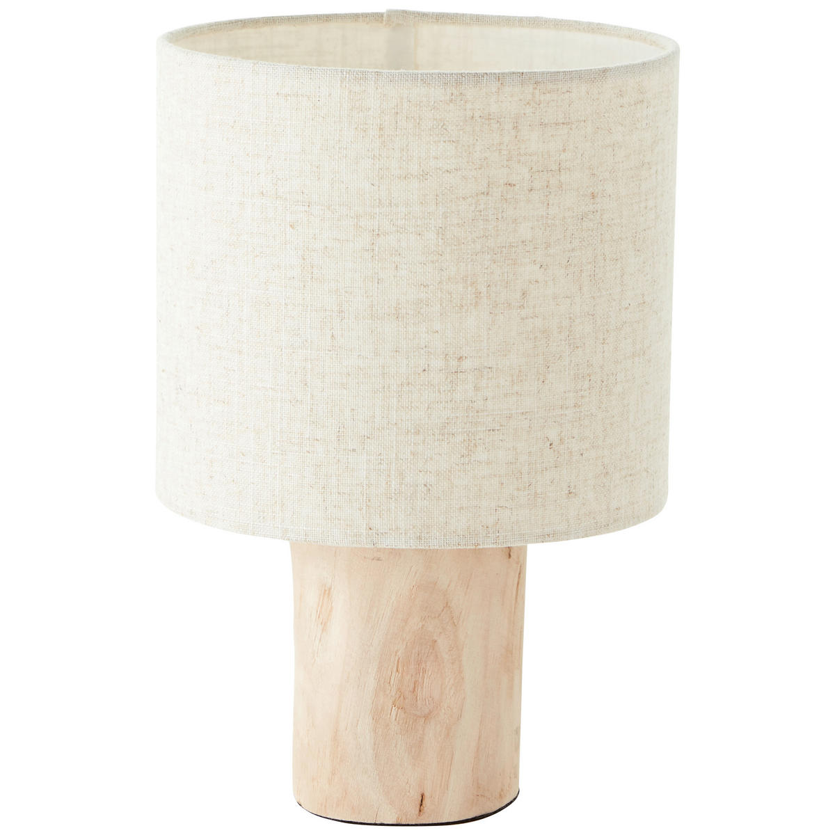 TISCHLEUCHTE - Naturfarben, Natur, Holz/Textil (20/30cm) - Brilliant