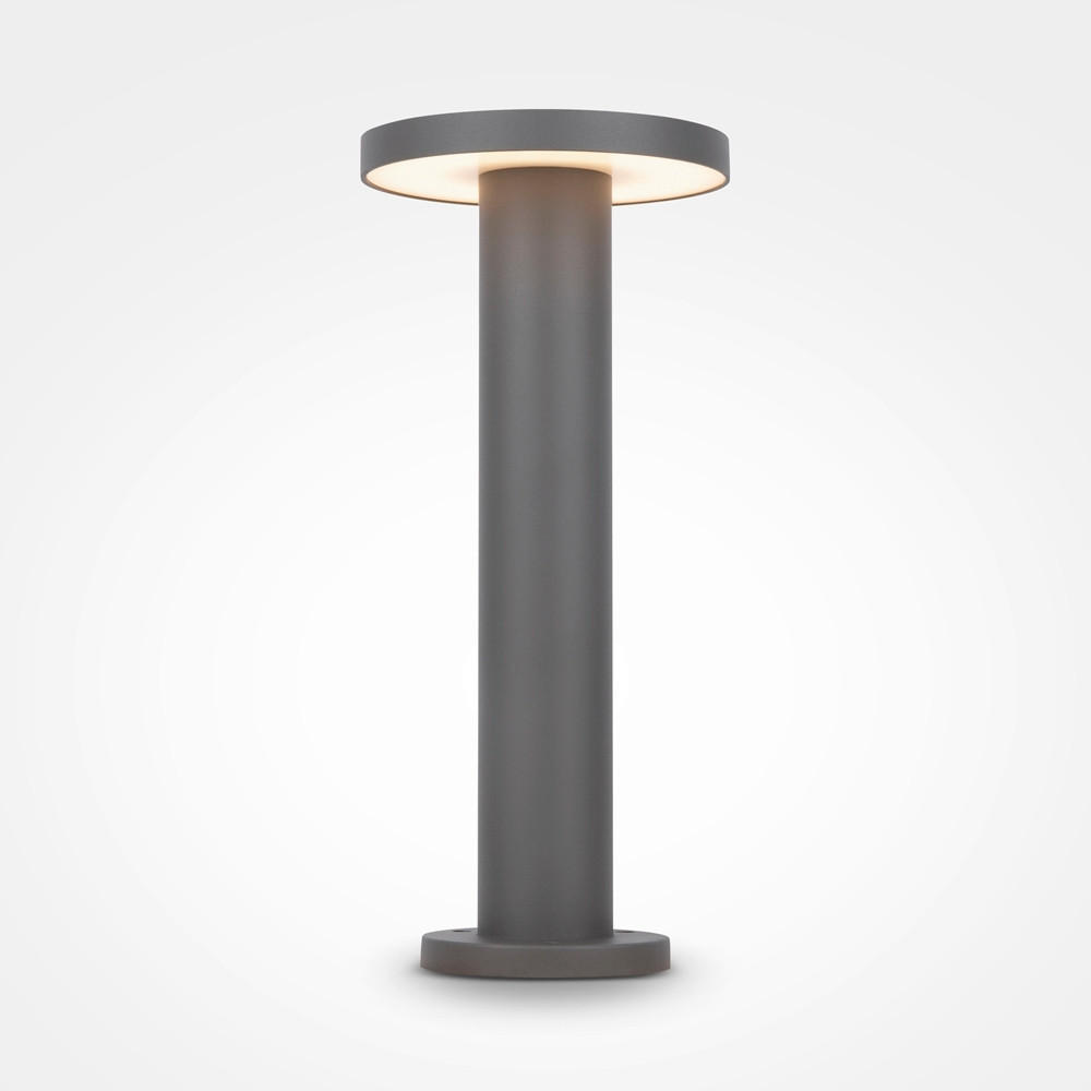 WEGELEUCHTE 18/40 cm  - Graphitfarben, MODERN, Metall (18/40cm) - MAYTONI