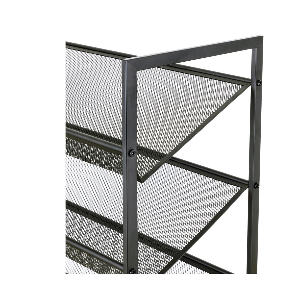 SKOHYLLA 72/80/30 cm  - svart, Basics, metall (72/80/30cm) - Xora