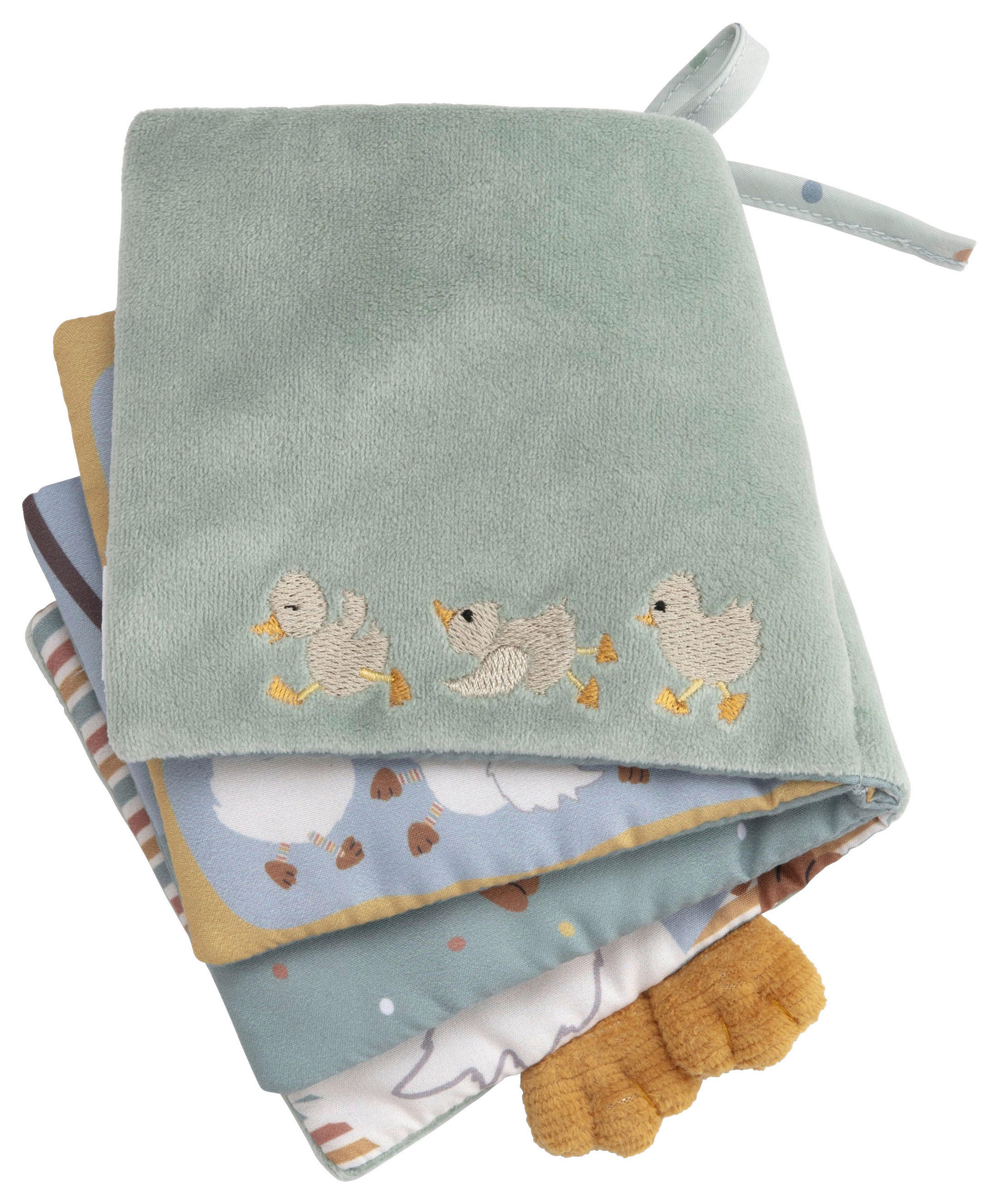 STOFFBUCH Edda  - Grün, Basics, Textil (11,5/13/4cm) - Sterntaler