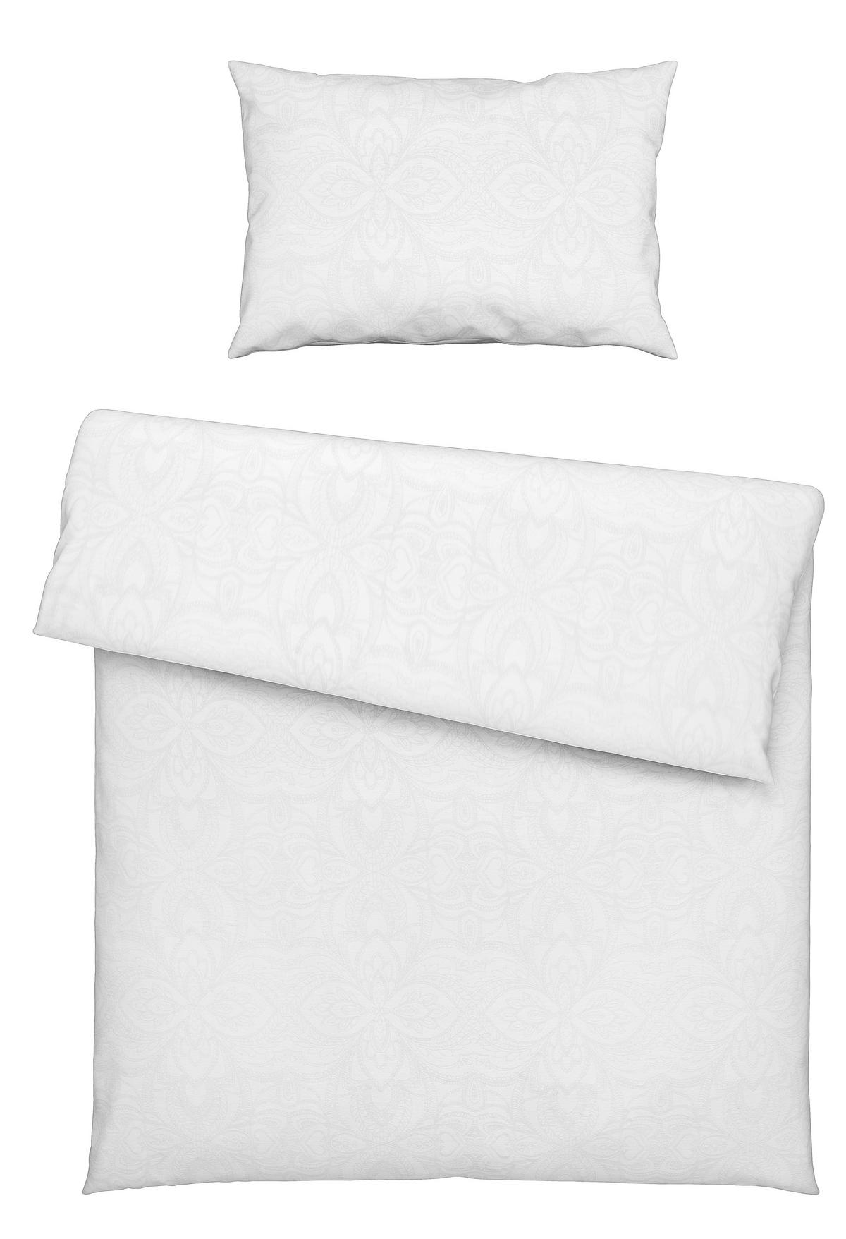 BABYBETTWÄSCHE 100/135 cm  - Weiß, Basics, Textil (100/135cm) - Patinio