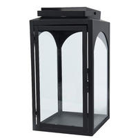 LAMPÁŠ kov, sklo - čierna, Lifestyle, kov/sklo (18/35/18cm) - Ambia Home