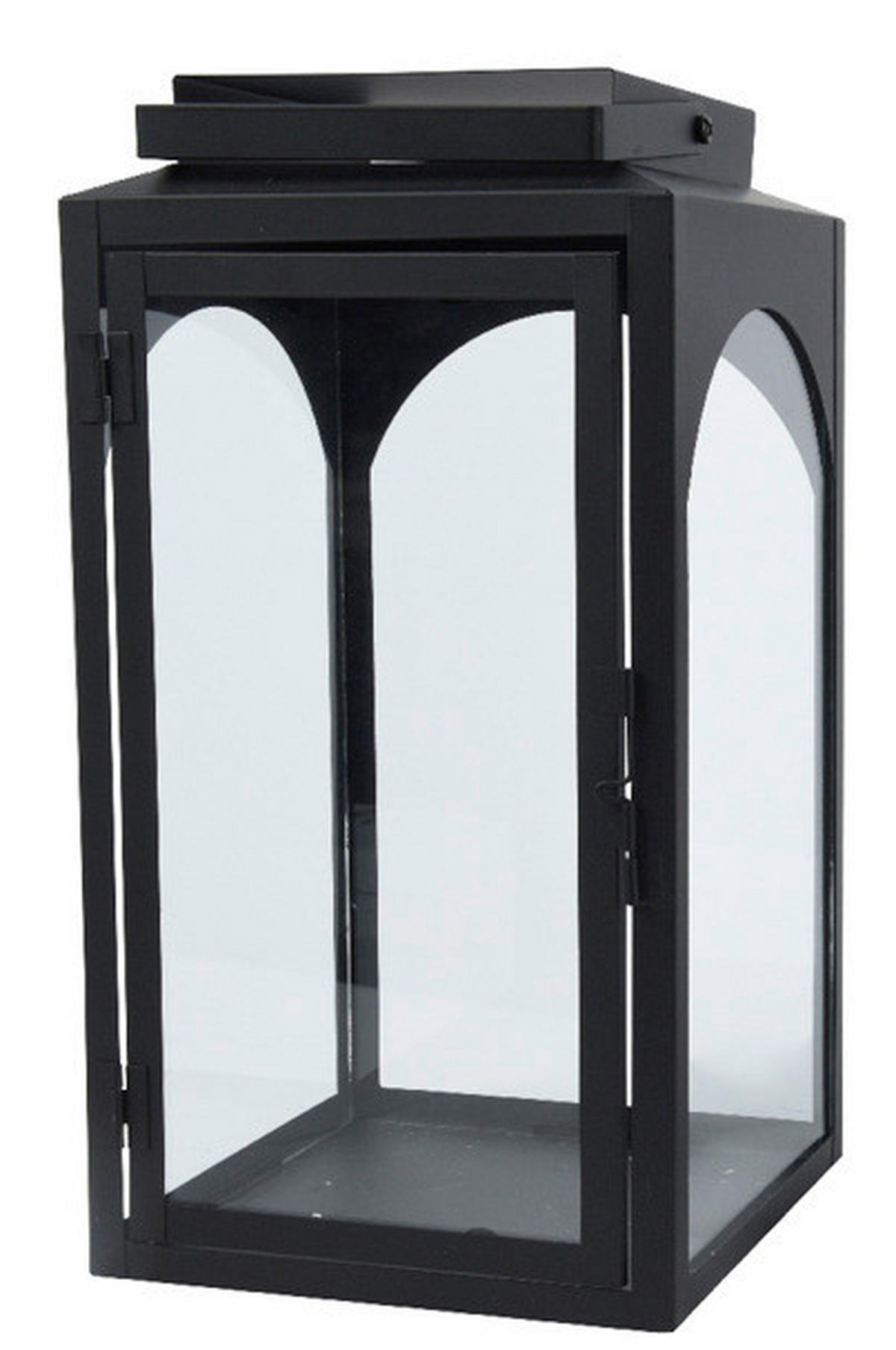 LAMPÁŠ kov, sklo - čierna, Lifestyle, kov/sklo (18/35/18cm) - Ambia Home