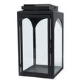 LATERNE - Schwarz, LIFESTYLE, Glas/Metall (18/35/18cm) - Ambia Home