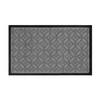 FUßMATTE 60/90 cm Midnight Mosaic  - Hellgrau, KONVENTIONELL, Kunststoff/Textil (60/90cm) - WECON HOME
