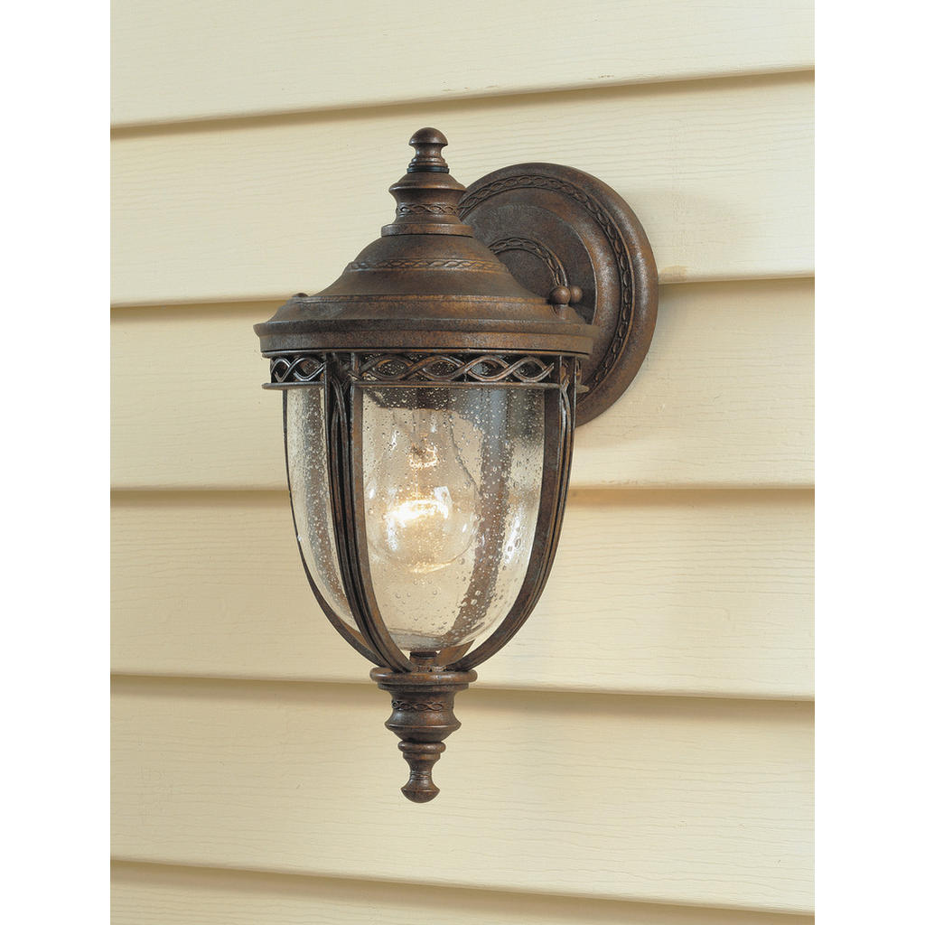 Thumbnail - Elstead Lighting AUßENWANDLEUCHTE Elstead Fe-Eb2-S-Brb, Bronze, Metall, Glas, 16.7x32.1x19.1 cm, Grüner Punkt, RoHS, Lam...
