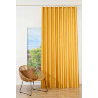 MATERIAL PERDELE ȘI DRAPERII black-out (nu permite trecerea luminii)  - galben muștar, Basics, textil (280cm)