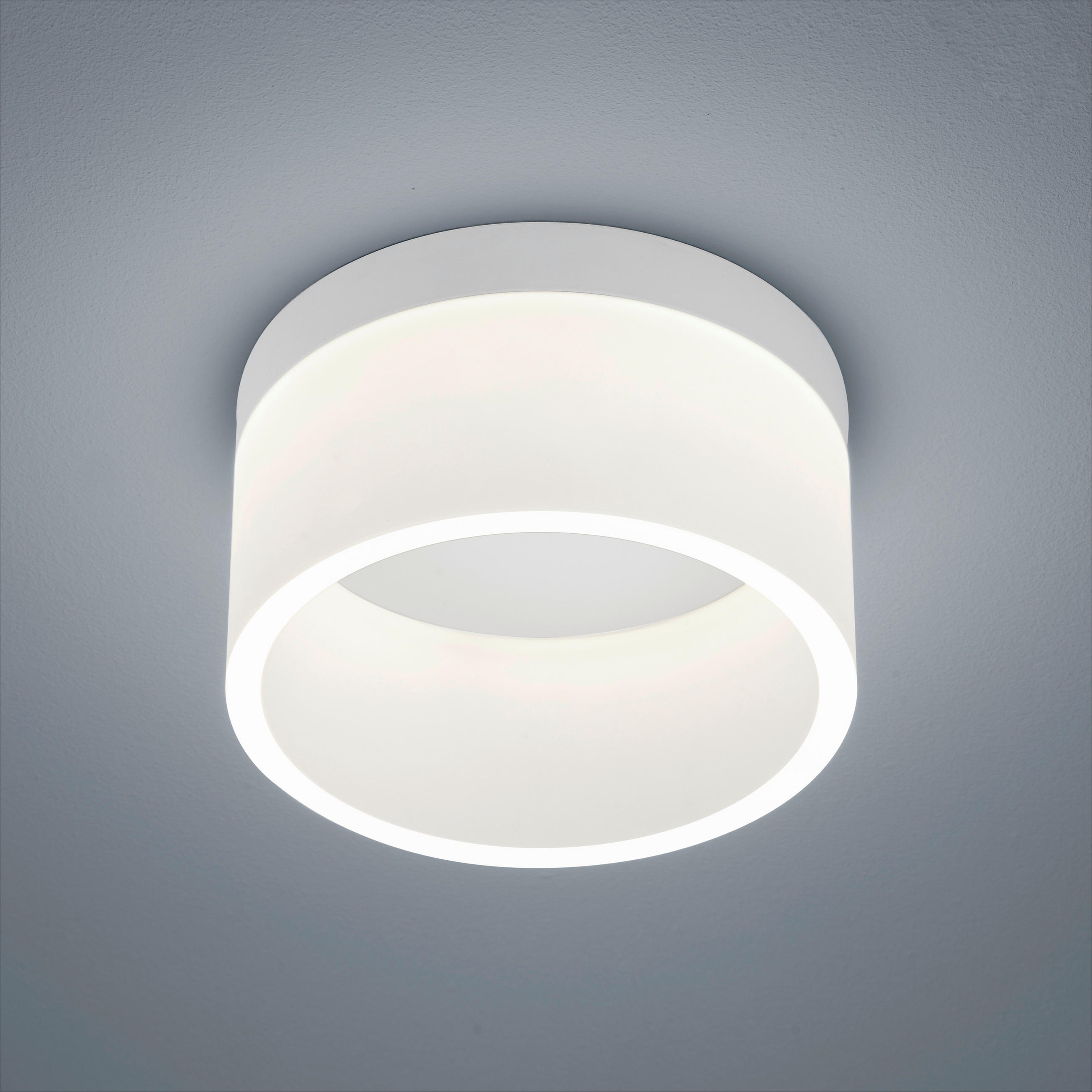 LED-DECKENLEUCHTE 20/11 cm   - Weiß, Design, Metall (20/11cm) - Helestra