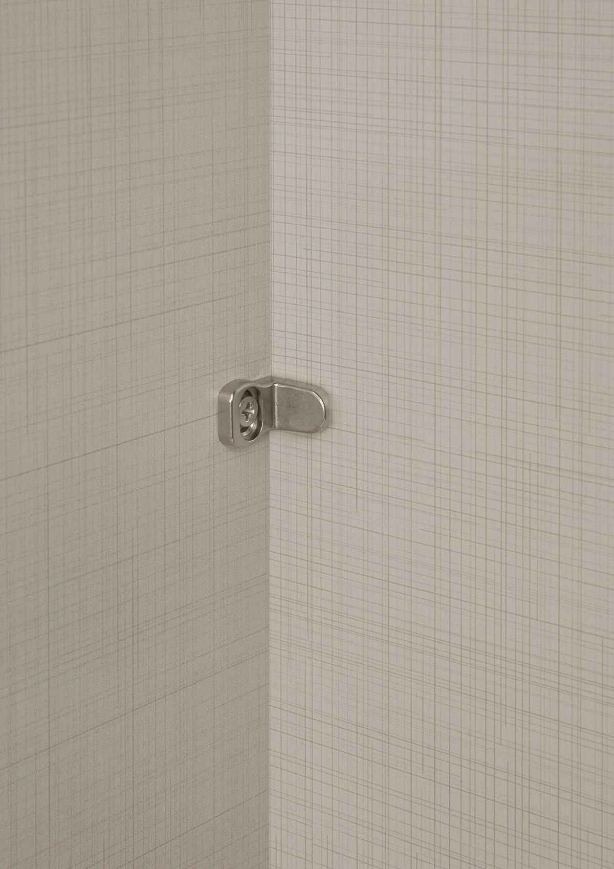 DREHTÜRENSCHRANK 298/222/63 cm,  in Elfenbein, 6-türig  - Elfenbein/Alufarben, Design, Holzwerkstoff/Metall (298/222/63cm) - Dieter Knoll