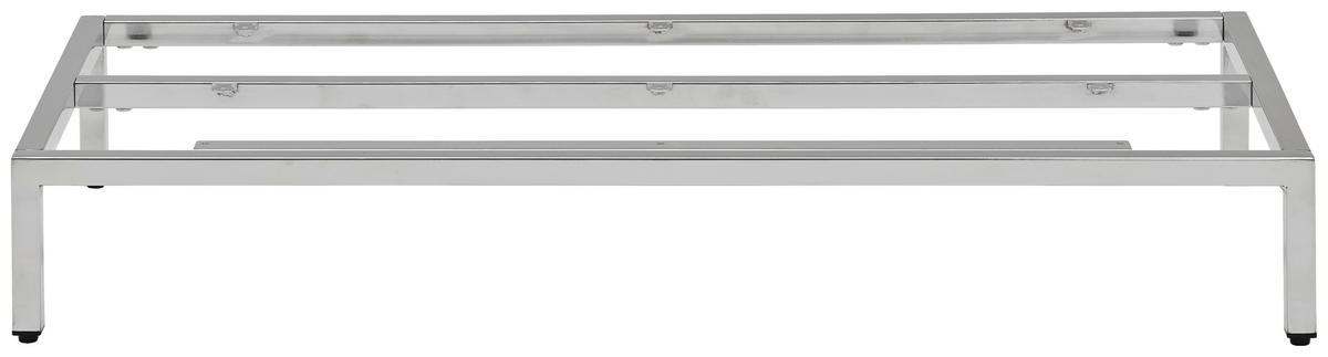FUSSGESTELL  in 90/13/40,5 cm  - Chromfarben, Basics, Metall (90/13/40,5cm) - Novel