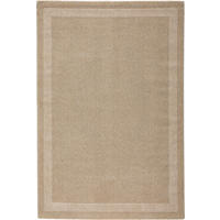 WEBTEPPICH Wohnzimmer 133/190 cm Beige rechteckig  - Beige, Trend, Kunststoff/Textil (133/190cm) - Novel