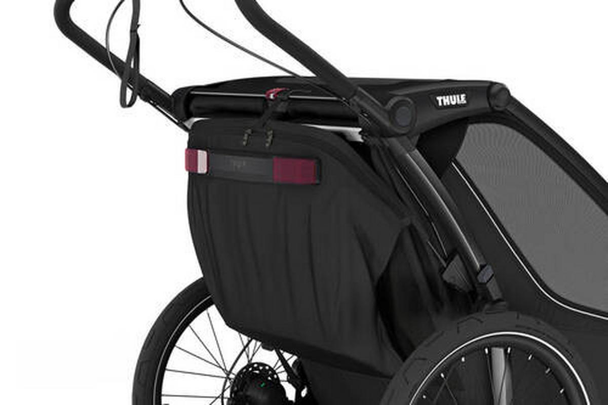 FAHRRADANHÄNGER   Chariot Sport2 dbl  - Schwarz, Basics, Textil/Metall (88/34/73cm) - Thule