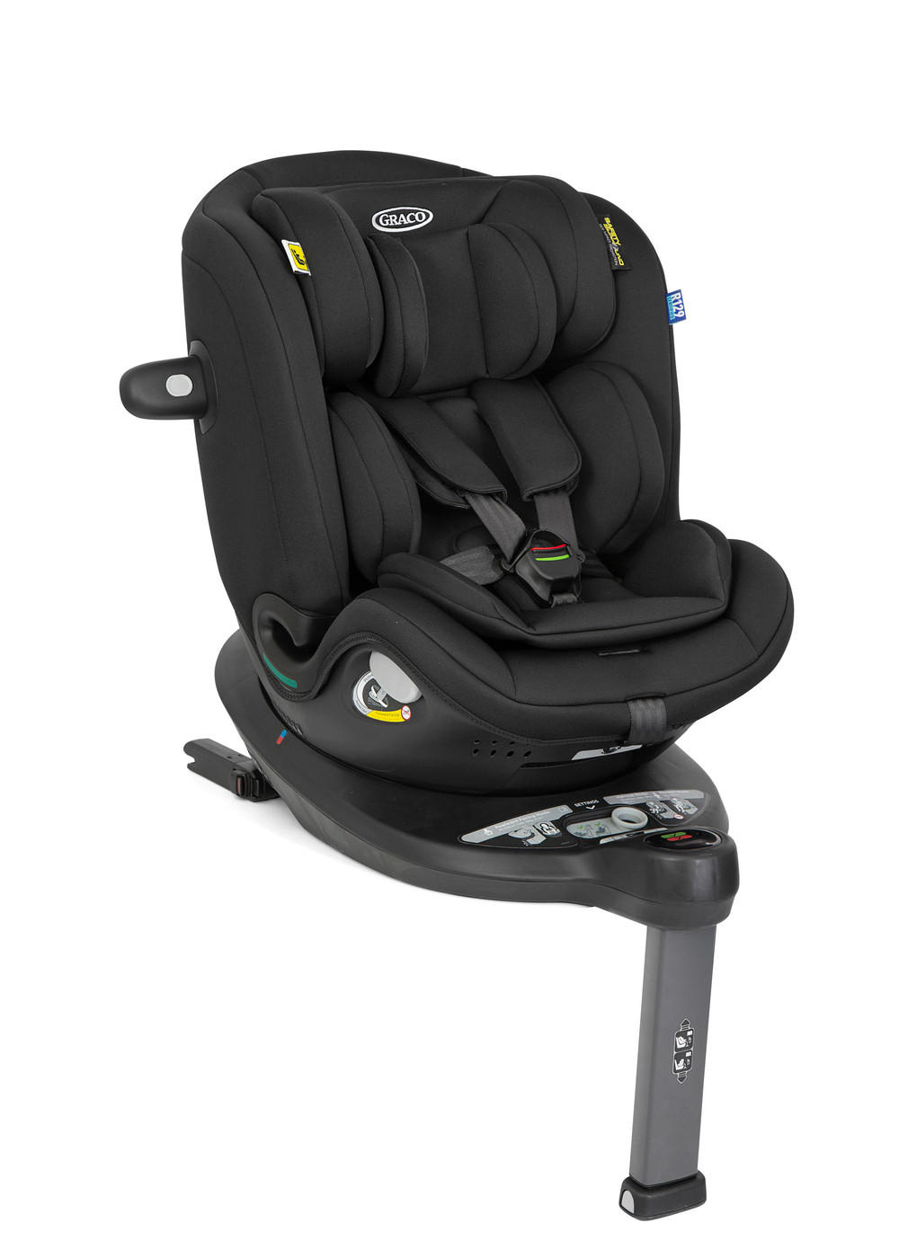 REBOARDER-KINDERSITZ Turn2Me  - Schwarz, Basics, Kunststoff (54/80/66cm) - Graco