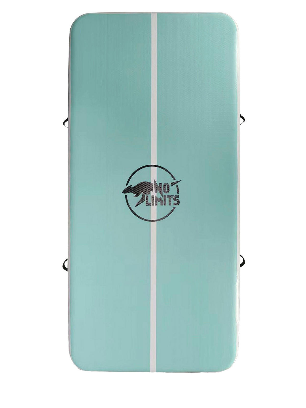GYMNASTIKMATTE AIR MATTRESS  - Türkis/Weiß, KONVENTIONELL, Kunststoff (300/150/20cm)