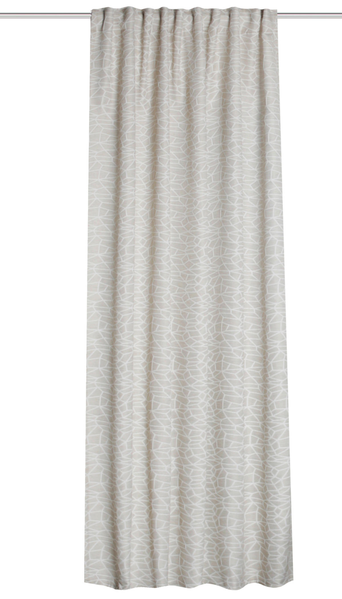 FERTIGVORHANG blickdicht  - Beige, Basics, Textil (140/245cm)