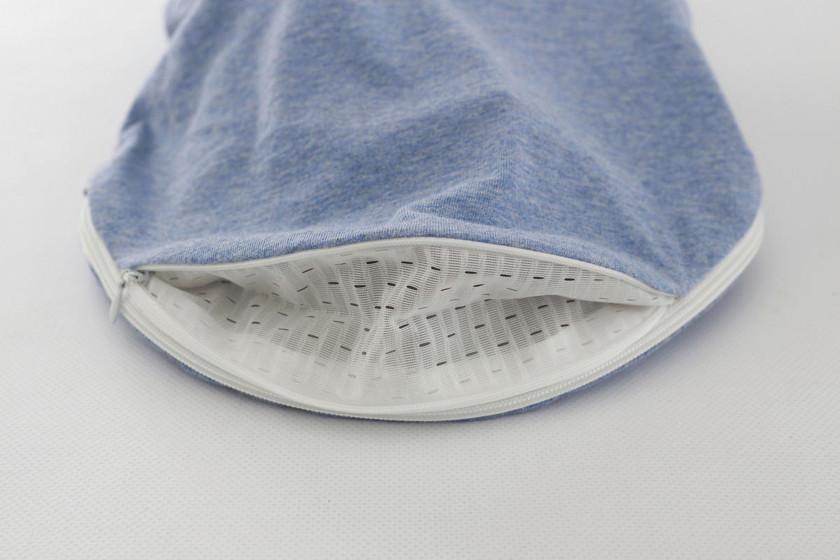BABYSCHLAFSACK Puck-Schlafsack "Air"    50/56   - Pastellblau, Basics, Naturmaterialien (50/56null) - Träumeland