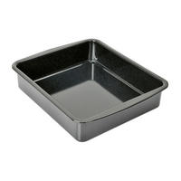 KALUP ČETVRTASTI Cuisine Line  - crna, Basics, metal (36/30/8cm) - Kaiser