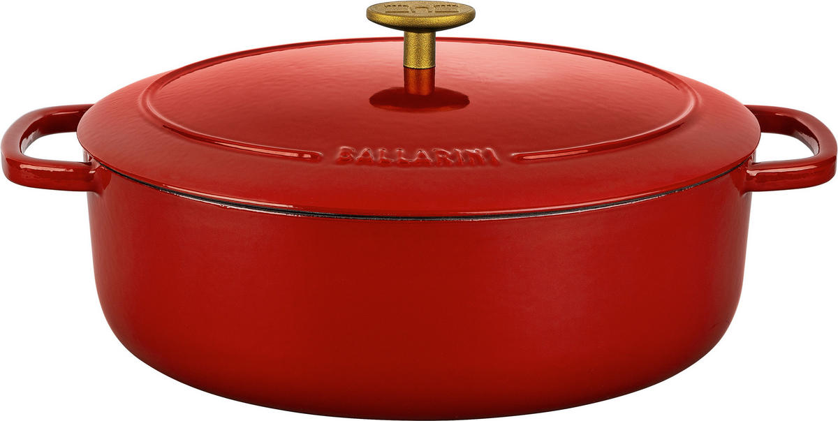 BRÄTER BELLAMONTE 4,5l L  - Rot, Basics, Metall - Ballarini