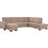 WOHNLANDSCHAFT in Textil Braun - Braun, KONVENTIONELL, Holz/Textil (163/319/241cm) - Beldomo System WOHNLANDSCHAFT in Textil Braun - Braun, KONVENTIONELL, Holz/Textil (163/319/241cm) - Beldomo System