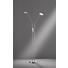 LED-STEHLEUCHTE - Chromfarben, Basics, Metall (150cm)