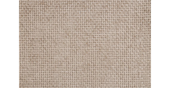 SCHLAFSOFA  mit Liegefunktion, Schlafen auf Sitzhöhe, Rücken echt Chenille Beige  - Beige/Schwarz, KONVENTIONELL, Textil/Metall (235/90/104cm) - Carryhome
