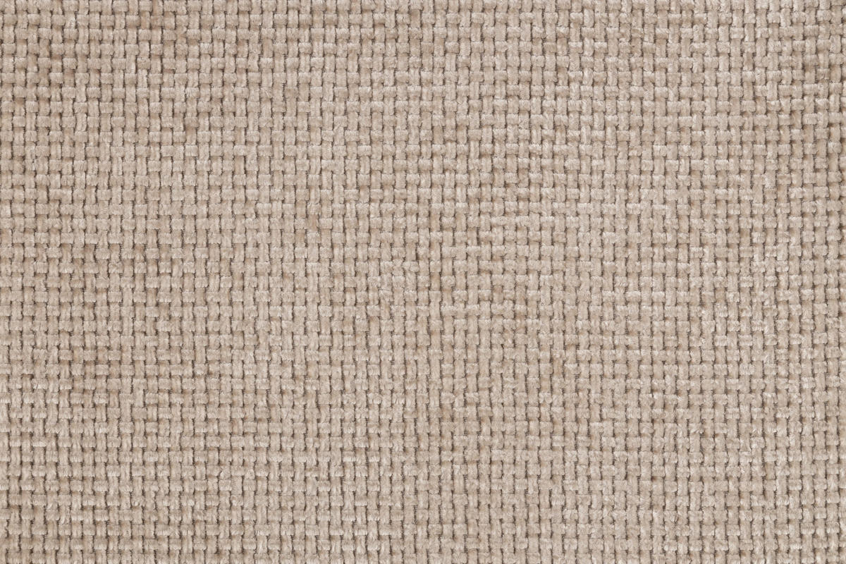 SCHLAFSOFA  mit Liegefunktion, Schlafen auf Sitzhöhe, Rücken echt Chenille Beige  - Beige/Schwarz, KONVENTIONELL, Textil/Metall (235/90/104cm) - Carryhome