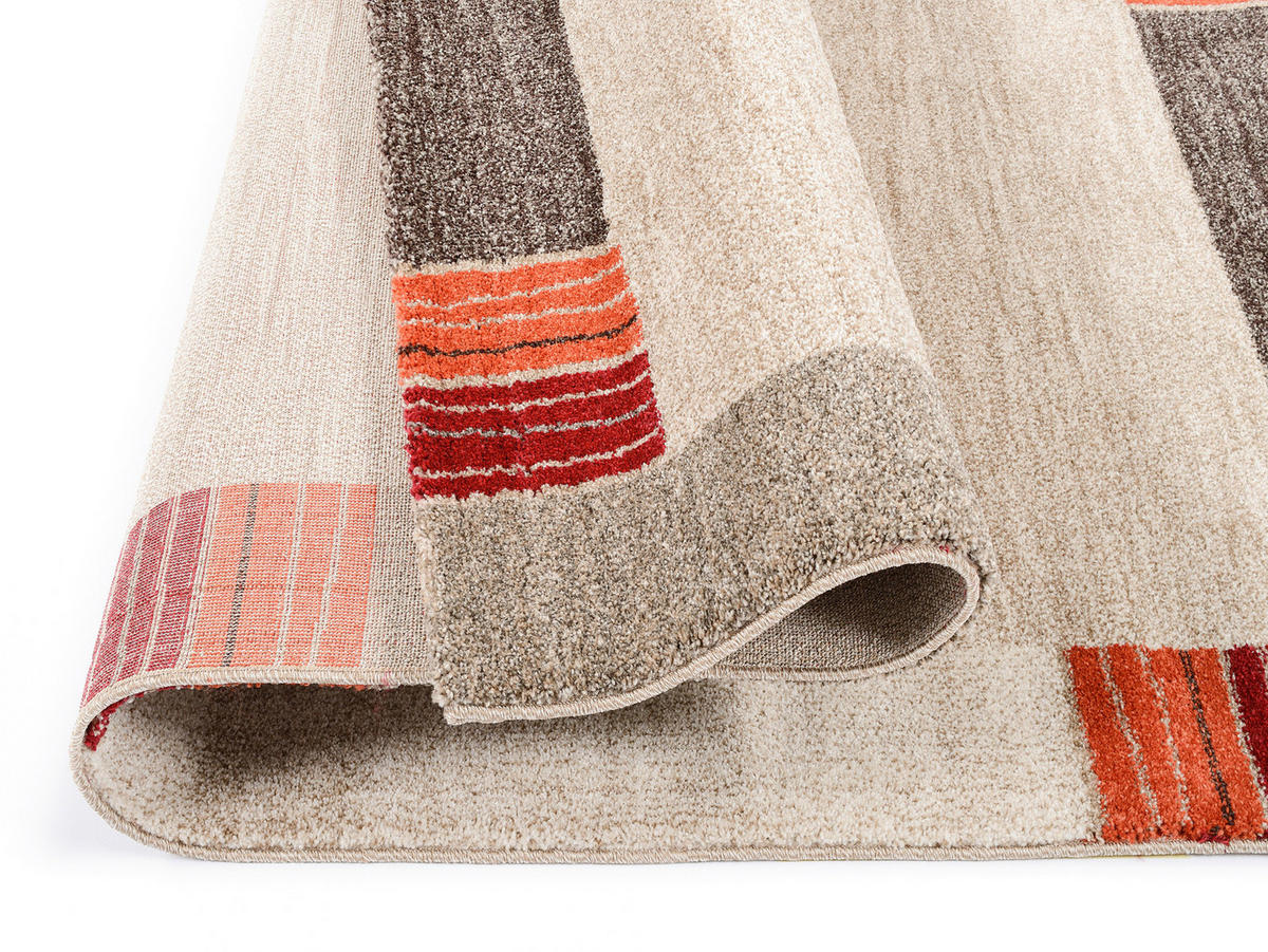 WEBTEPPICH 240/290 cm Palazzo Lobo Dunkelbraun, Beige  - Dunkelbraun/Beige, KONVENTIONELL, Textil (240/290cm) - Novel