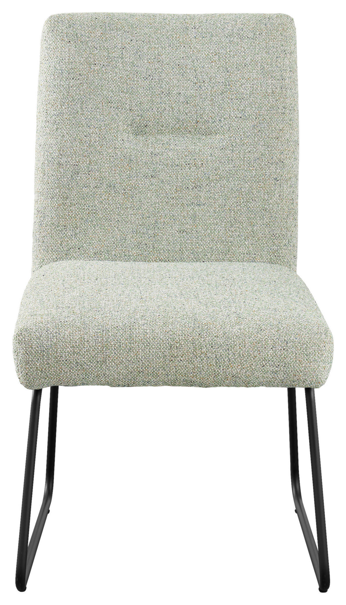 STUHL - Pastellgrün/Schwarz, Design, Textil/Metall (51,5/92,5/65cm) - SetOne by Musterring