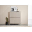 HIGHBOARD  in 100/122/35 cm  - Kaschmir, Design, Holzwerkstoff/Metall (100/122/35cm) - Hom`in