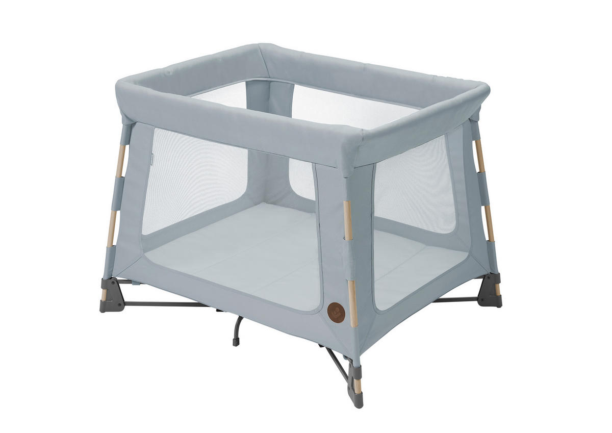 REISEBETT Swift Grau  - Grau, Basics, Kunststoff/Metall (106/76/86cm) - Maxi-Cosi