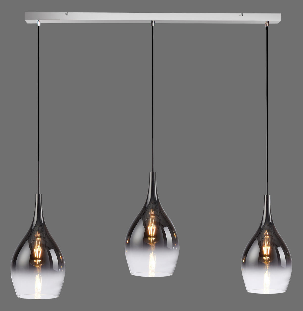 HÄNGELEUCHTE 100/20/120 cm  - Design, Kunststoff/Metall (100/20/120cm)