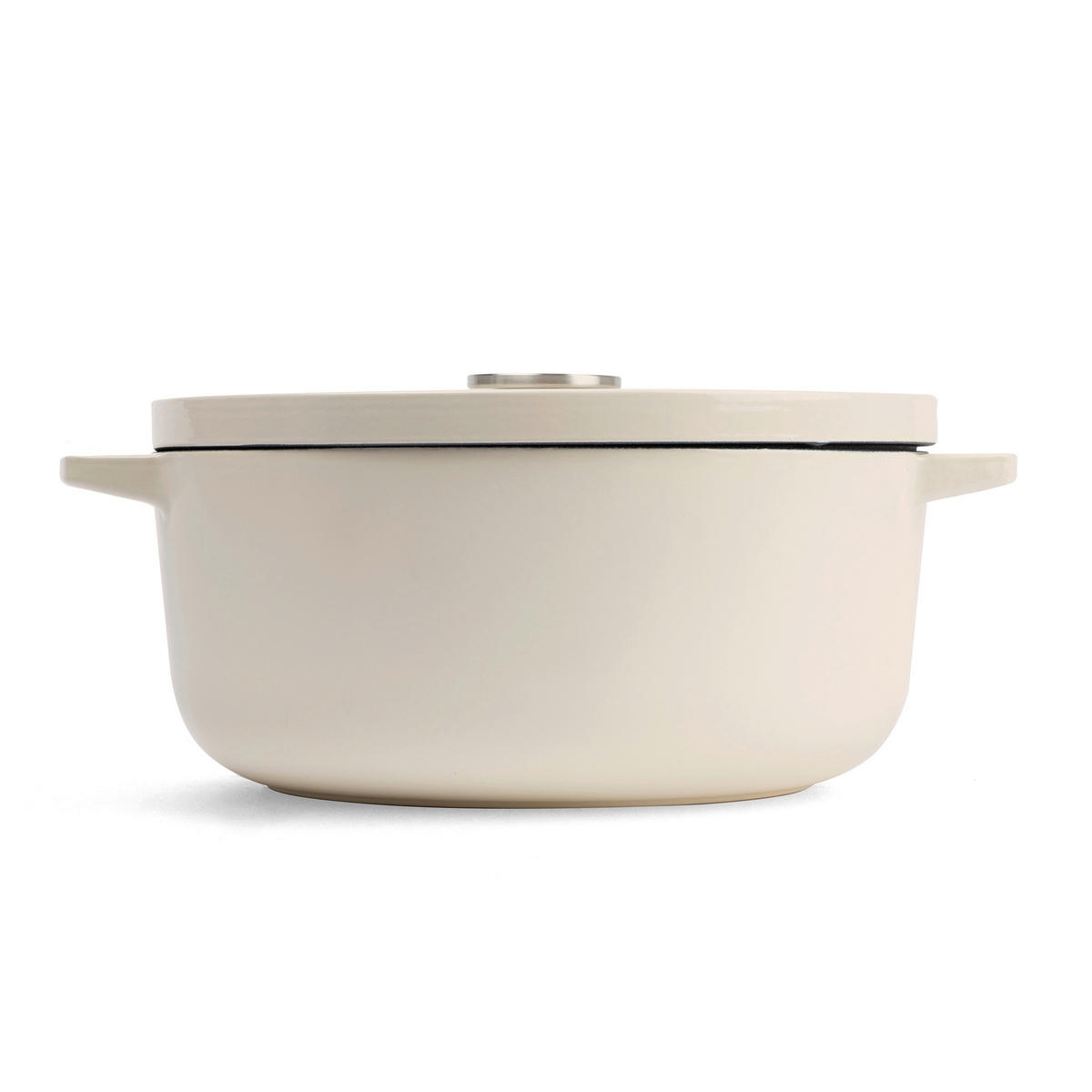BRÄTER Cast Iron  - Creme, Basics, Metall (5.2l) - Kitchenaid