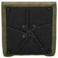 SESSEL in Webstoff Olivgrün  - Schwarz/Olivgrün, KONVENTIONELL, Textil/Metall (112/88/120cm) - Carryhome