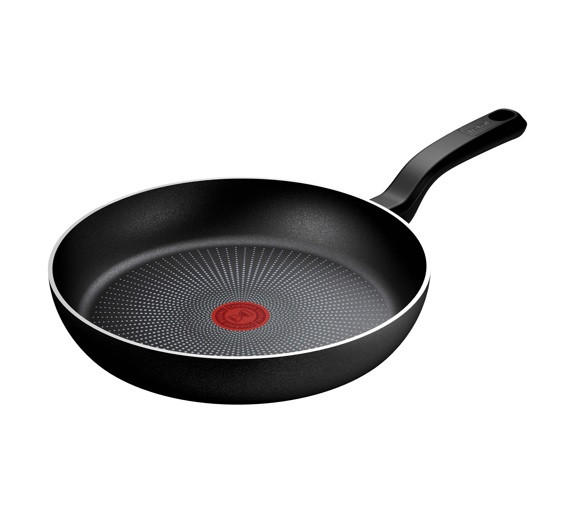 STEKPANNA   28 cm  - stålfärgad/svart, Design, metall (28cm) - Tefal