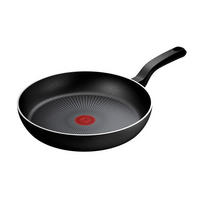 STEKPANNA   28 cm  - stålfärgad/svart, Design, metall (28cm) - Tefal